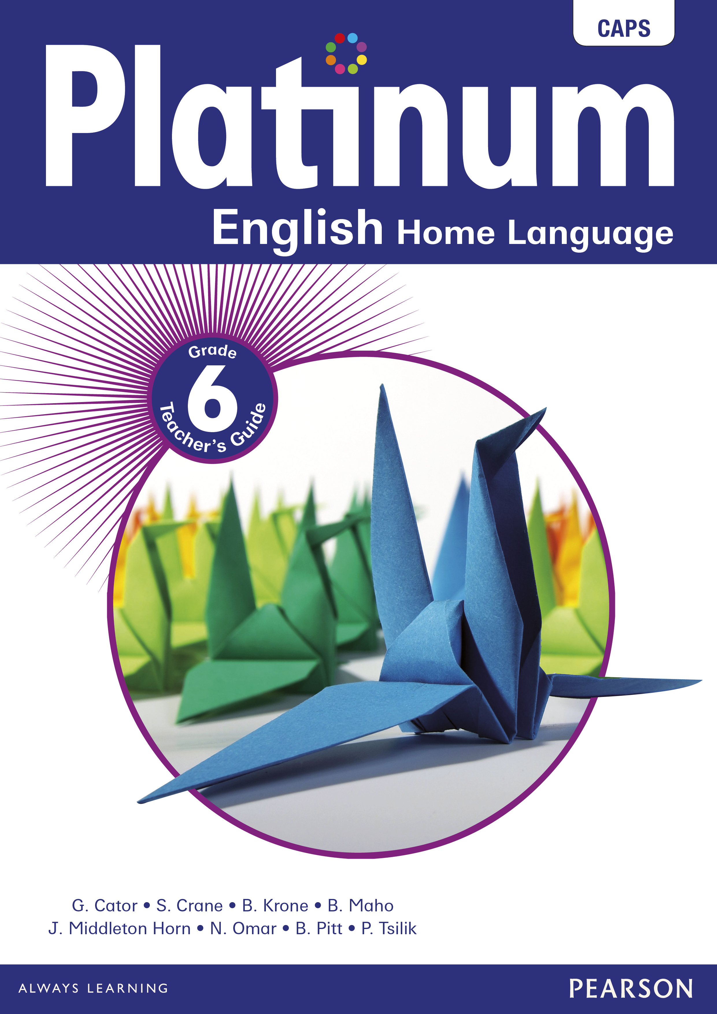 Platinum English Home Language Grade 6 Teacher's Guide ePDF (1-year licence)